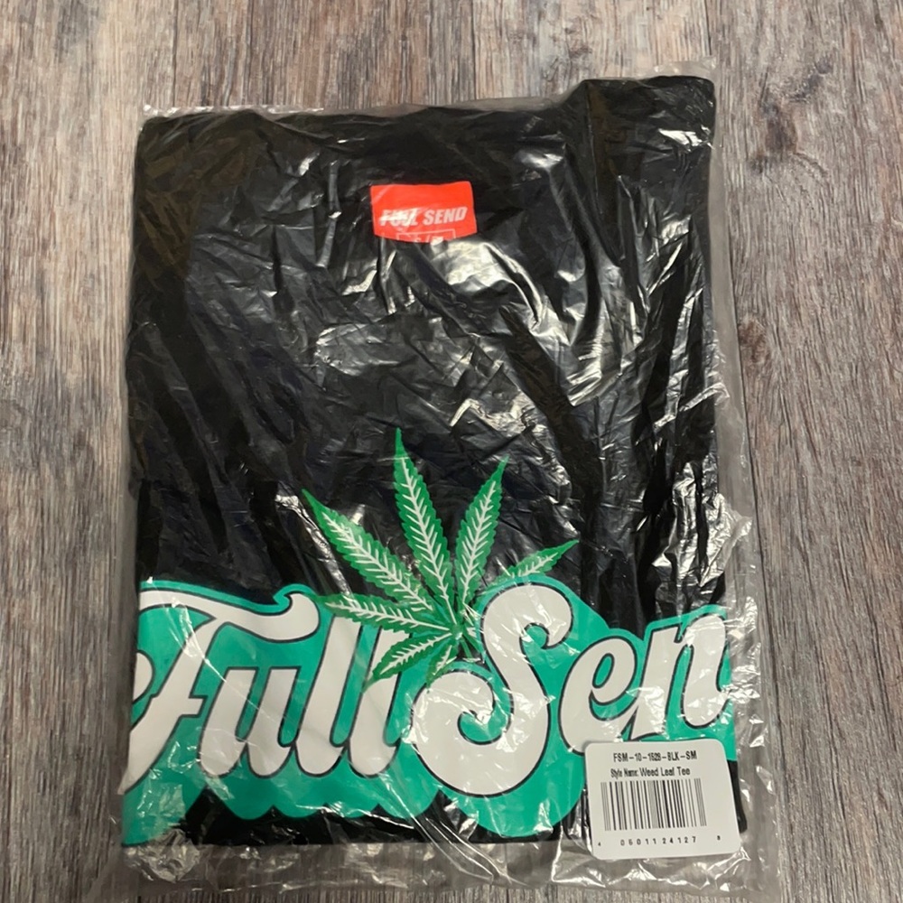 AUTHENTIC FULL SEND/Nelk Boys 420 WEED LEAF SHIRT.